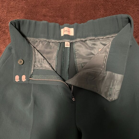 Aritzia Wilfred Green  Effortless Pant Pants - Picture 3 of 3